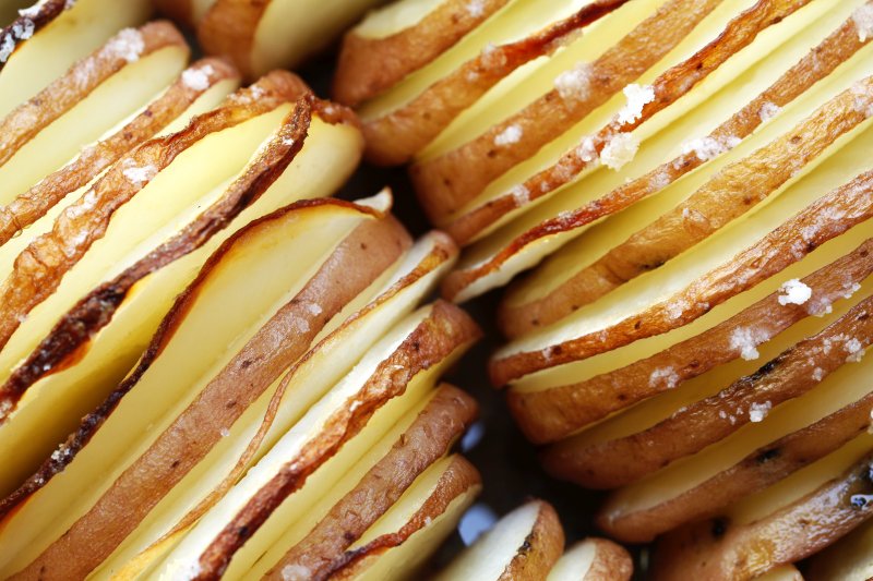 Potatoes with rosemary and sea salt